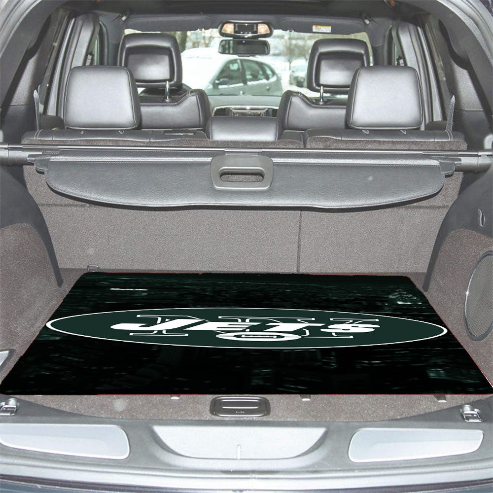 New York Jets Emblem Car Trunk Mat Non Slip