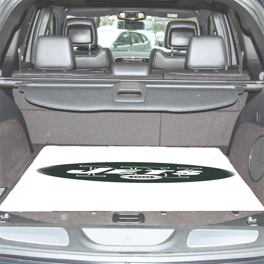 New York Jets Logo Sports Car Trunk Mat Non Slip