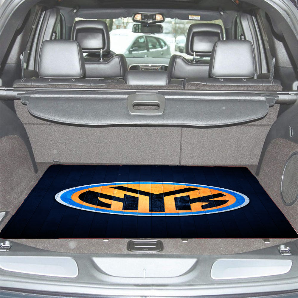 New York Knicks Hardwood Car Trunk Mat Non Slip