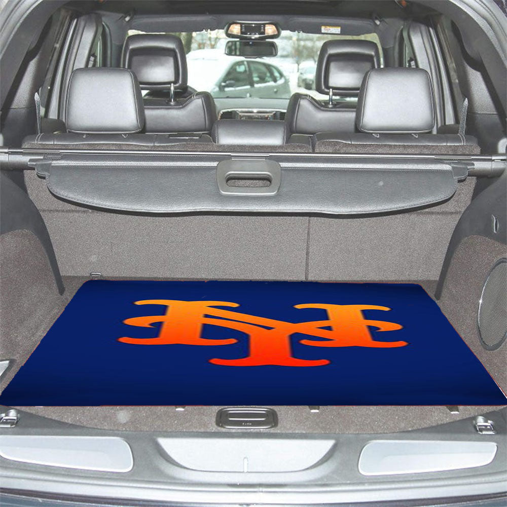 New York Mets Art Car Trunk Mat Non Slip