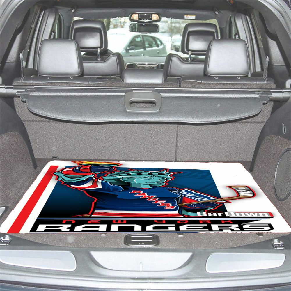 New York Rangers Car Trunk Mat Non Slip
