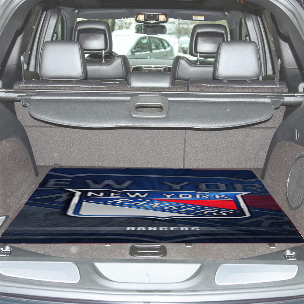 New York Rangers 13 Car Trunk Mat Non Slip
