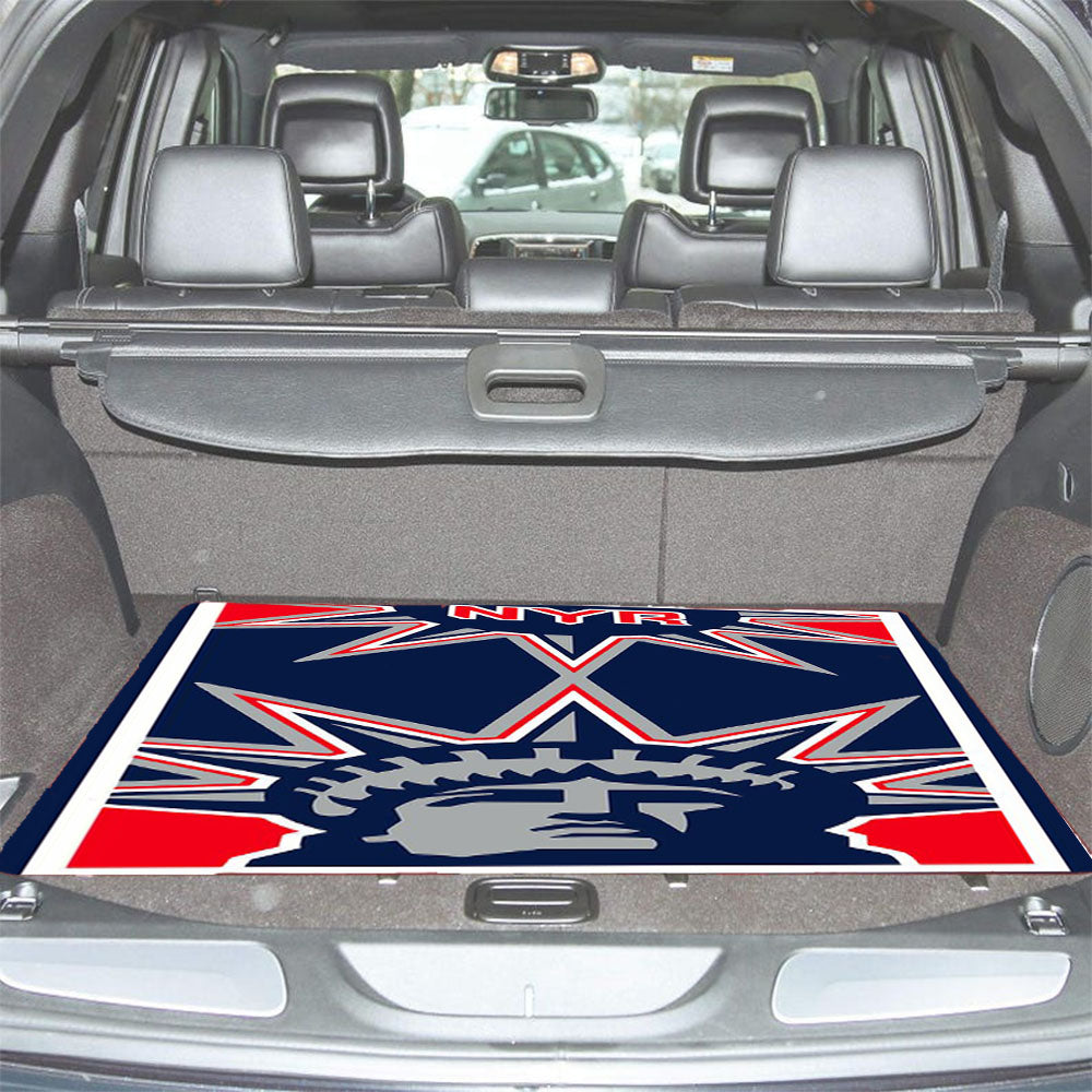 New York Rangers 3 Car Trunk Mat Non Slip