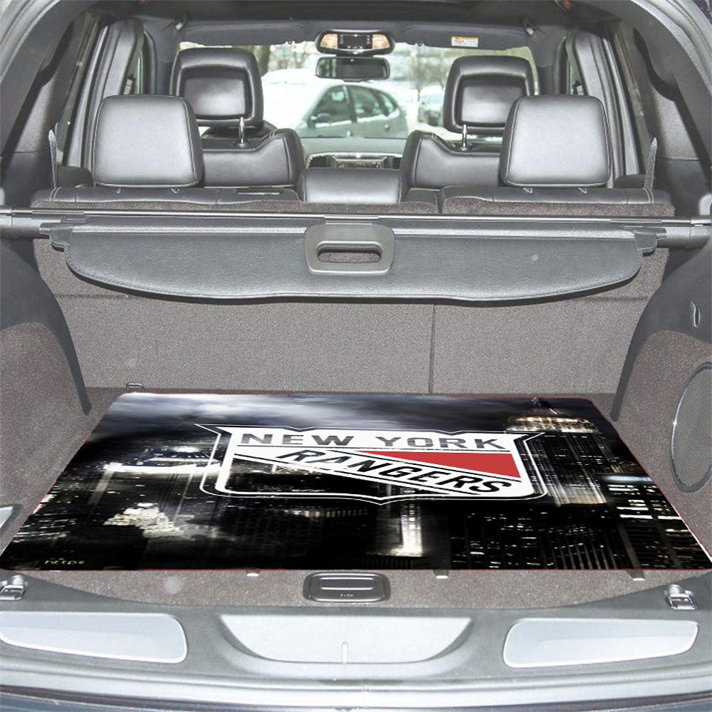 New York Rangers 4 Car Trunk Mat Non Slip