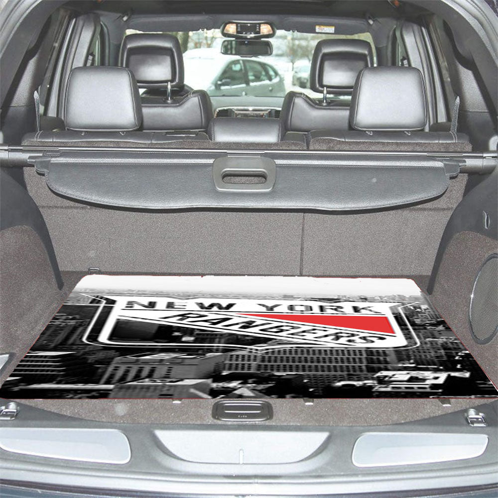 New York Rangers City Logo Car Trunk Mat Non Slip
