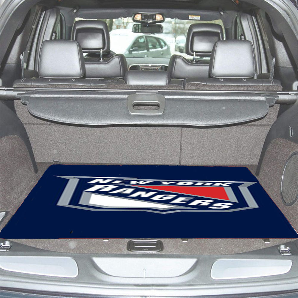 New York Rangers Hockey Logo Car Trunk Mat Non Slip
