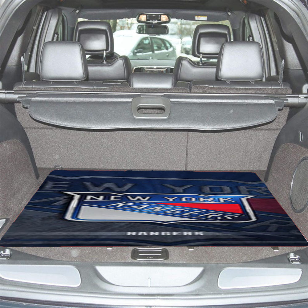New York Rangers Nhl Car Trunk Mat Non Slip