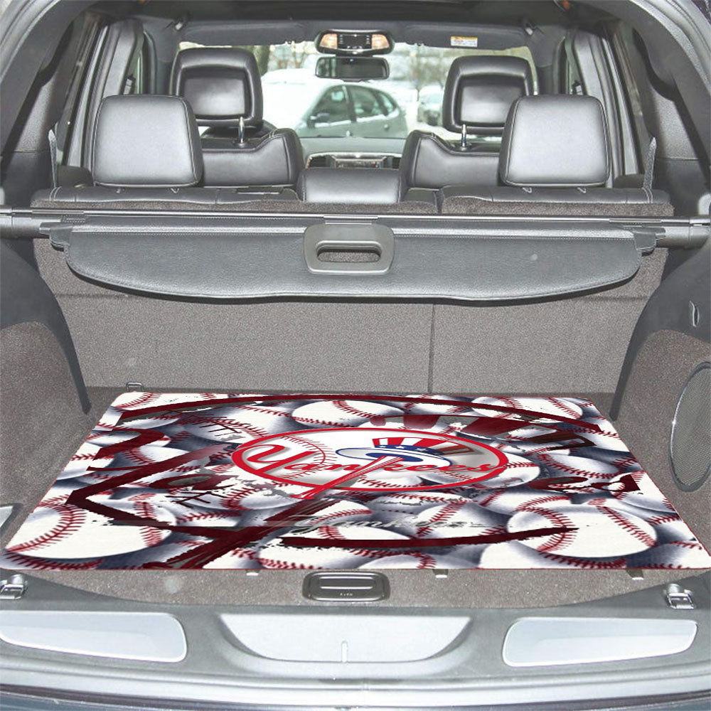 New York Yankees 4 Car Trunk Mat Non Slip