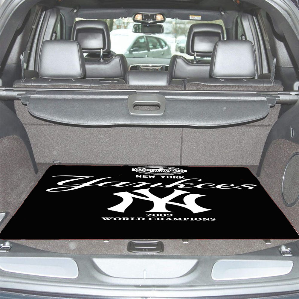 New York Yankees Black Car Trunk Mat Non Slip