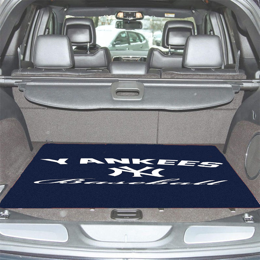 New York Yankees Blue Car Trunk Mat Non Slip