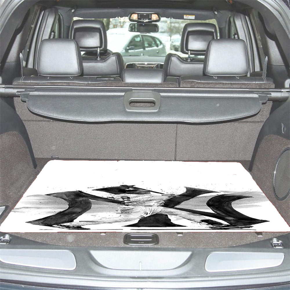 New York Yankees Drawings Car Trunk Mat Non Slip