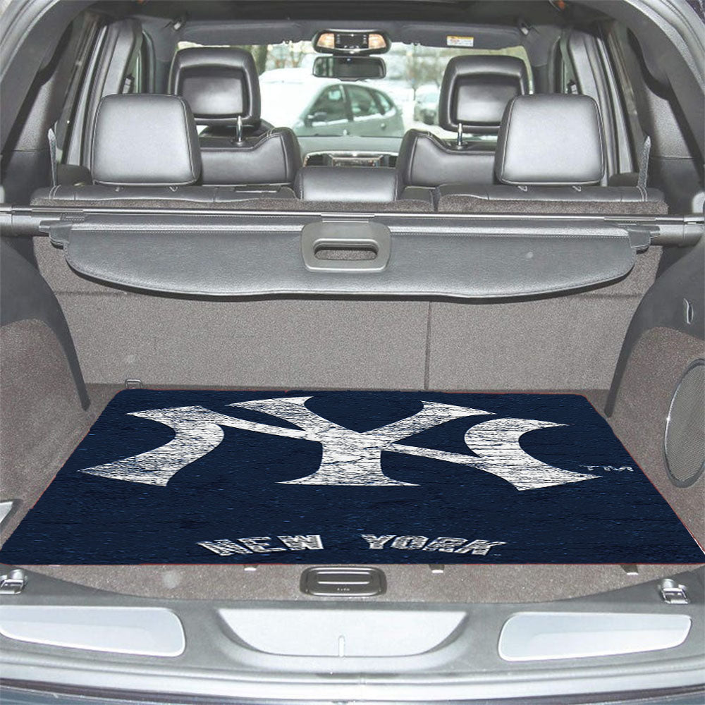 New York Yankees Emblem Car Trunk Mat Non Slip
