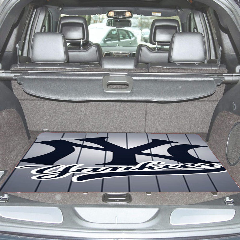 New York Yankees Mlb Car Trunk Mat Non Slip