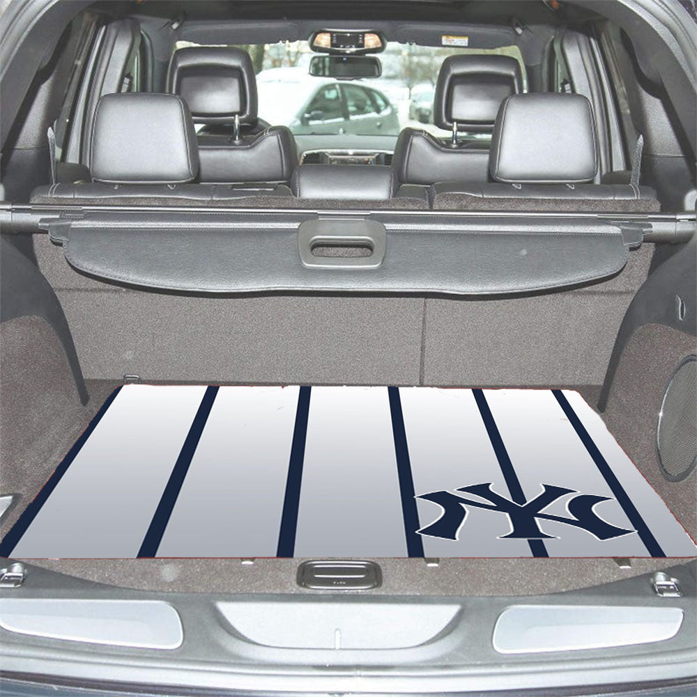 New York Yankees Pattern Car Trunk Mat Non Slip