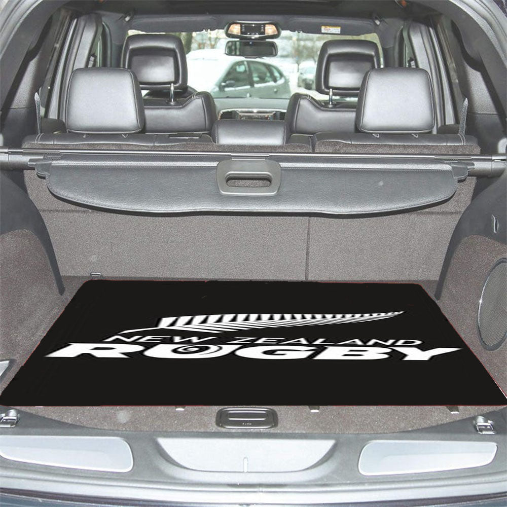New Zaeland Rugby Car Trunk Mat Non Slip