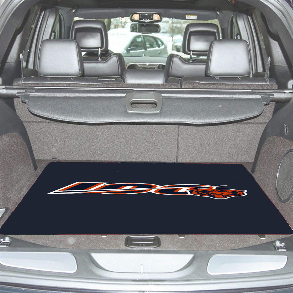 Nfl 100Th Chicago Bears Wallpapers Car Trunk Mat Non Slip