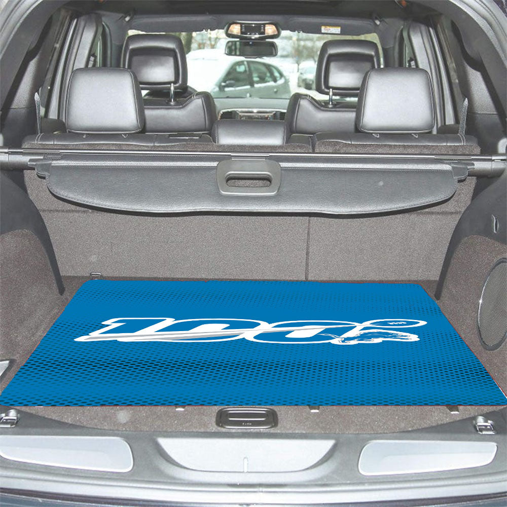 Nfl 100Th Detroit Lions Wallpapers Car Trunk Mat Non Slip