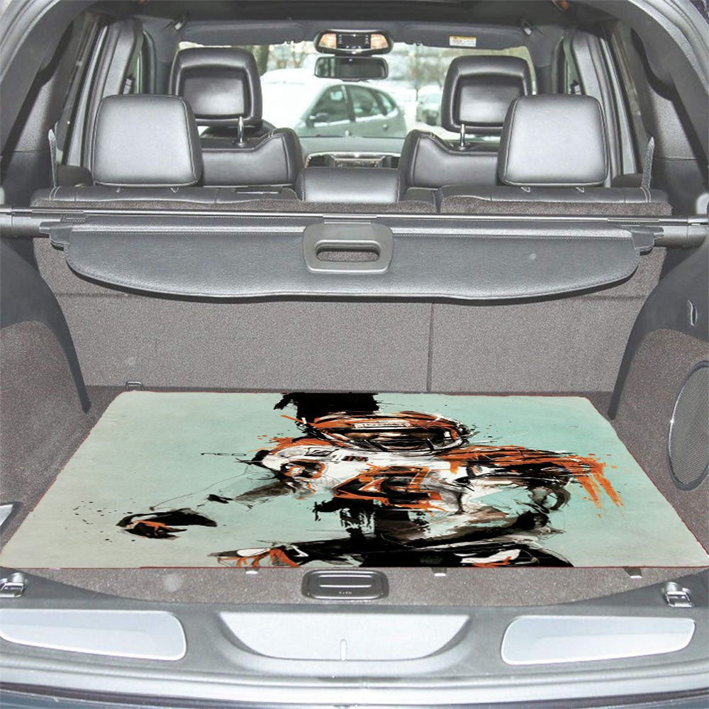 Nfl 84 Neo Smile Car Trunk Mat Non Slip