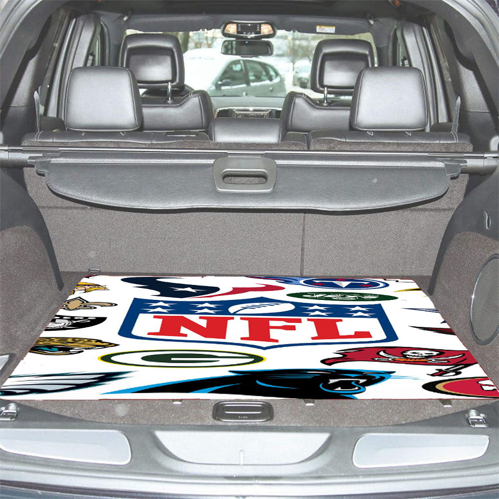 Nfl All Team America Football Car Trunk Mat Non Slip