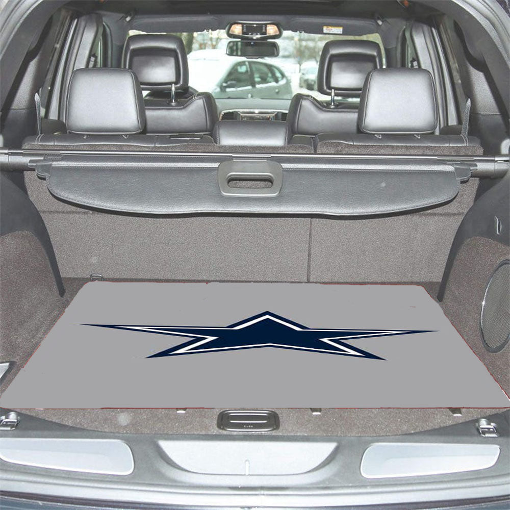 Nfl Dallas Cowboys Logo Car Trunk Mat Non Slip