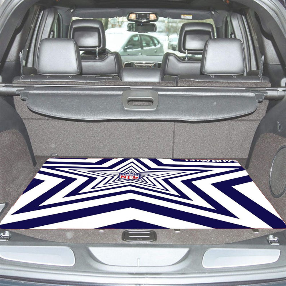 Nfl Dallas Cowboys Star Car Trunk Mat Non Slip
