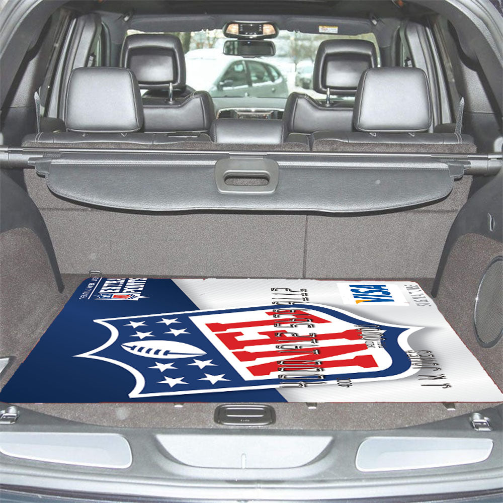 Nfl Extra Point Credit Card Car Trunk Mat Non Slip