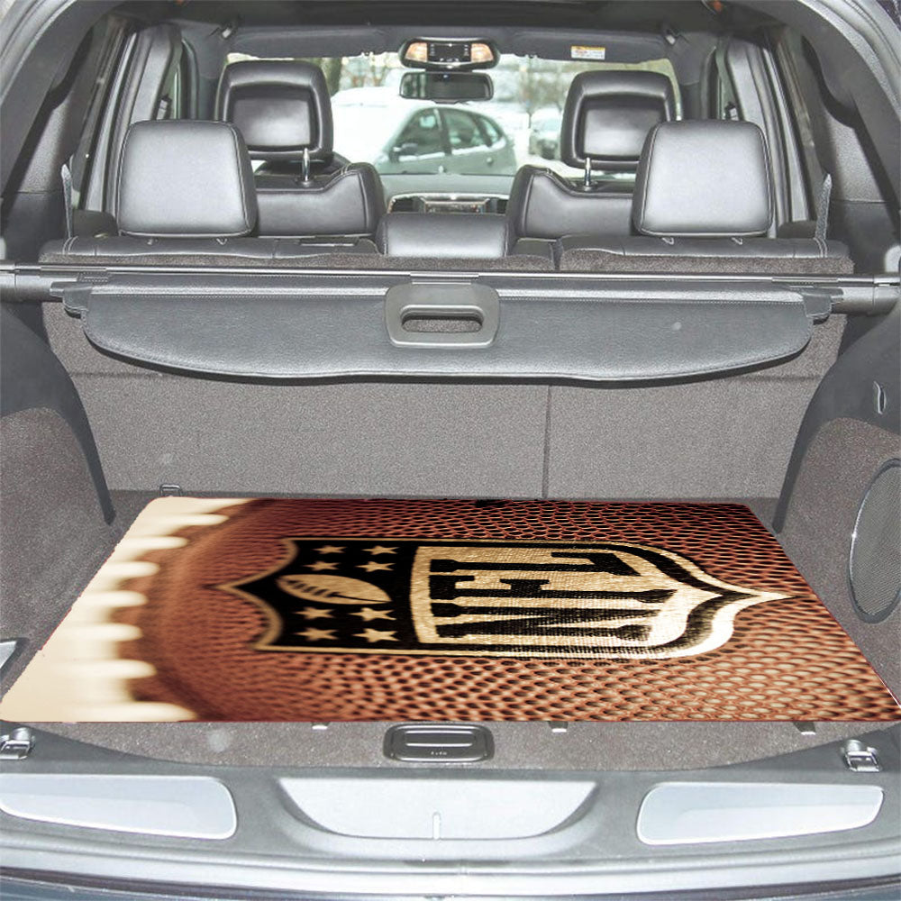 Nfl Football Car Trunk Mat Non Slip
