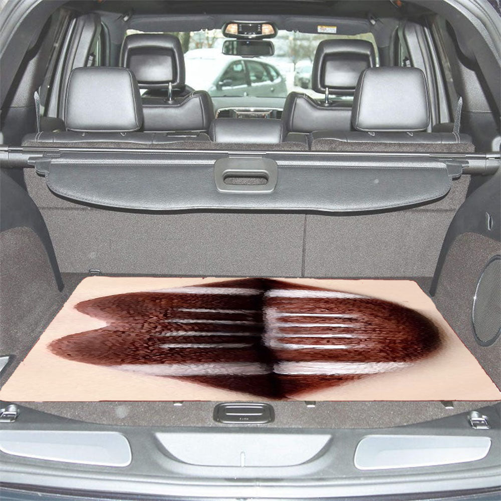 Nfl Makeup Lips Car Trunk Mat Non Slip