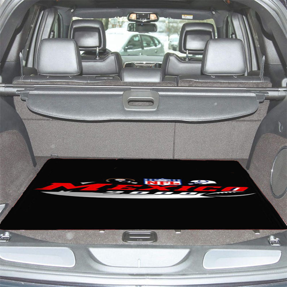 Nfl Mexico 2000 Black Car Trunk Mat Non Slip