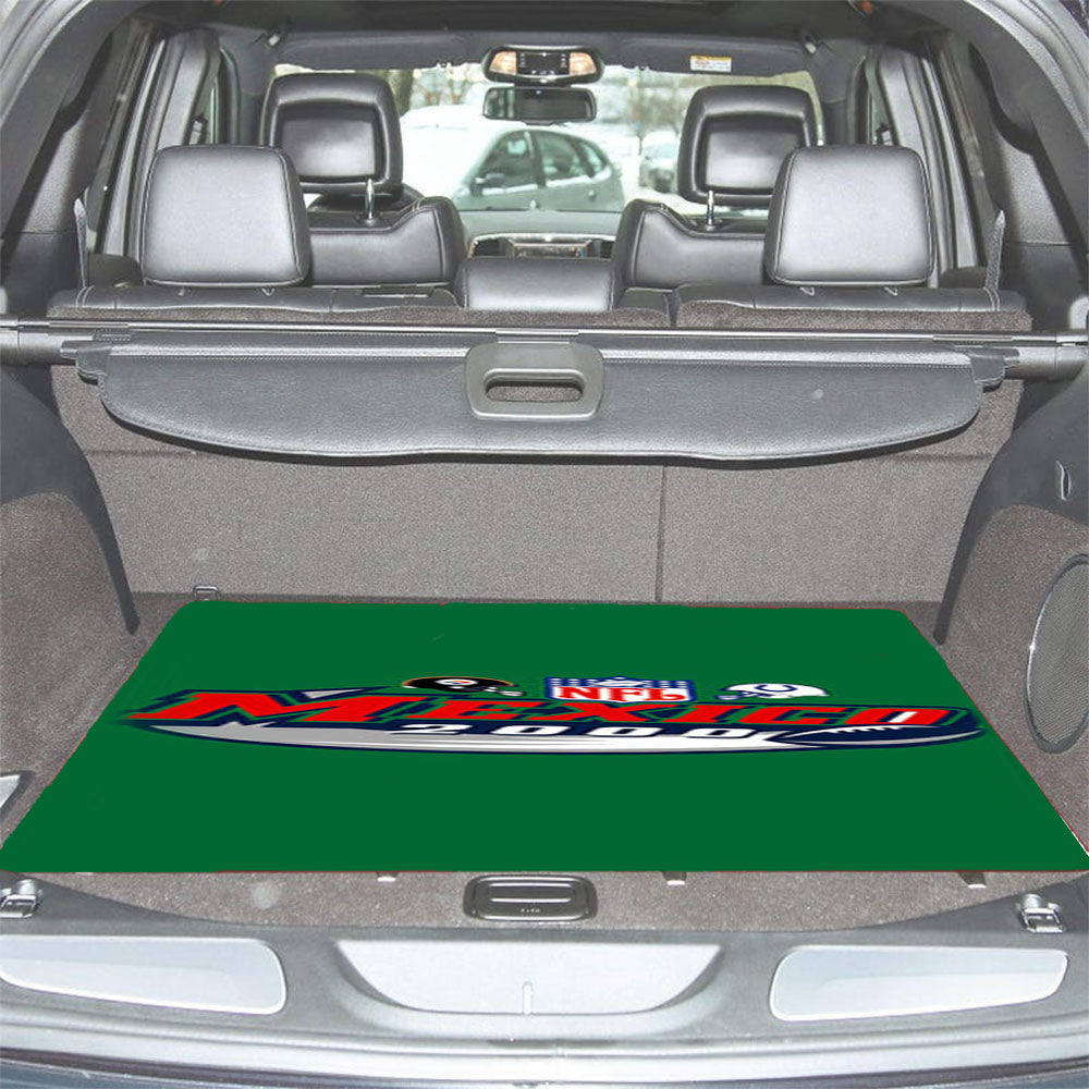 Nfl Mexico 2000 Green Car Trunk Mat Non Slip