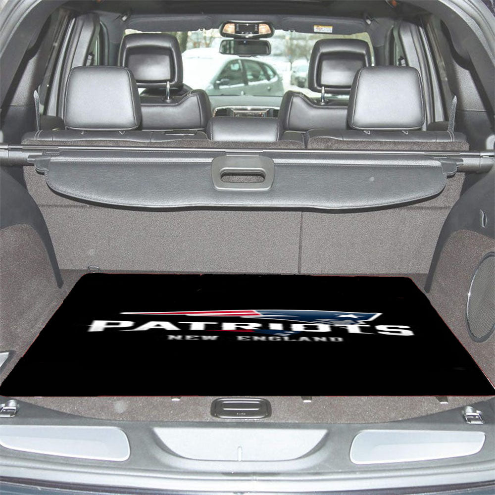 Nfl New England Patriots Car Trunk Mat Non Slip