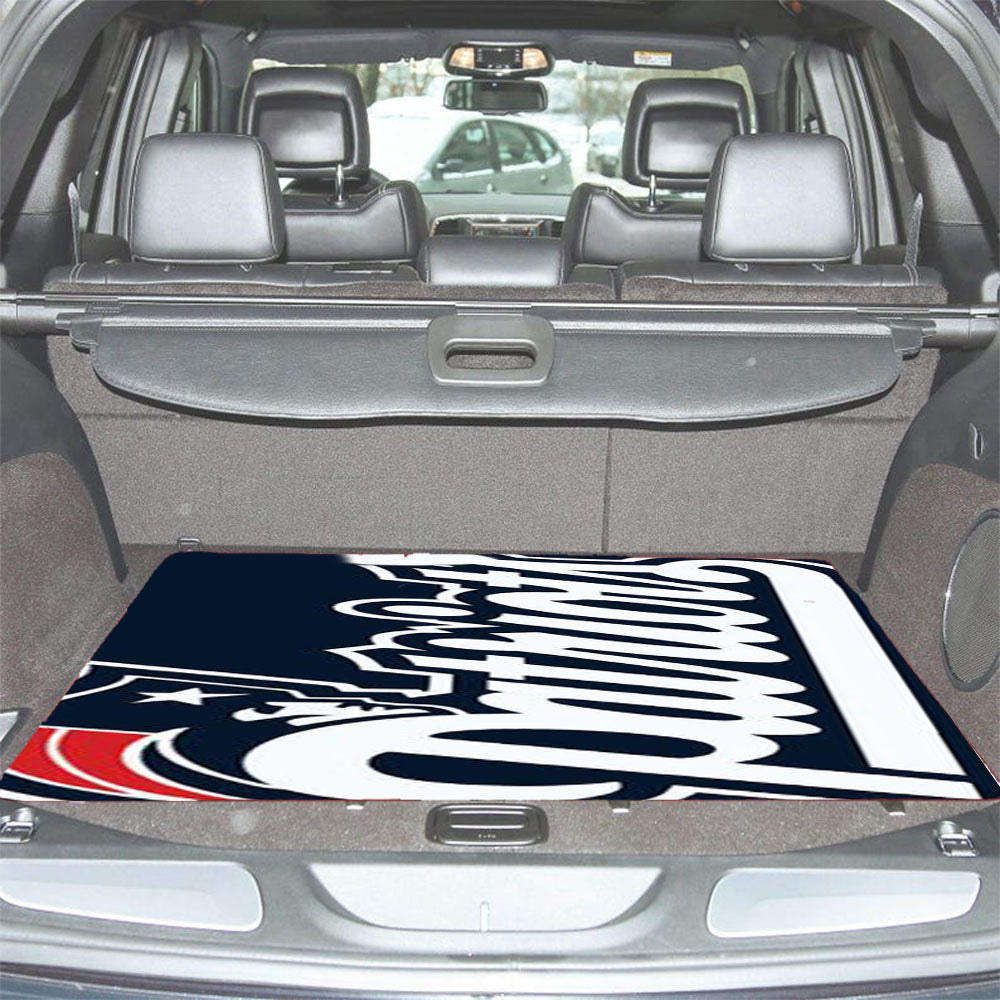 Nfl Patriots Logo Car Trunk Mat Non Slip