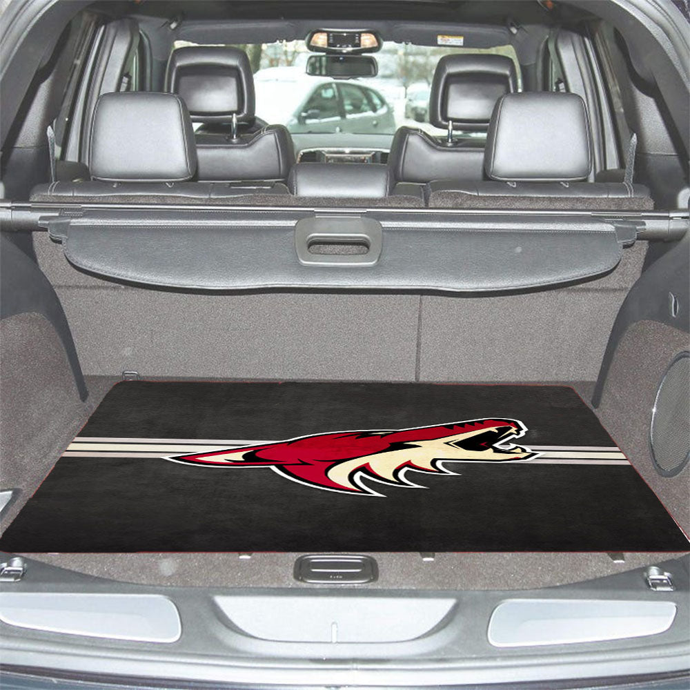 Nhl Arizona Coyotes Sport Logo Car Trunk Mat Non Slip