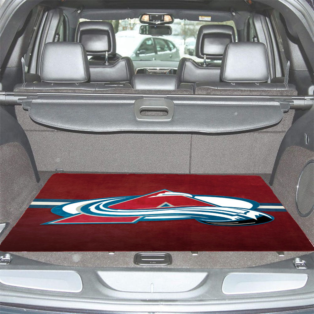 Nhl Colorado Avalanche Sport Logo Car Trunk Mat Non Slip