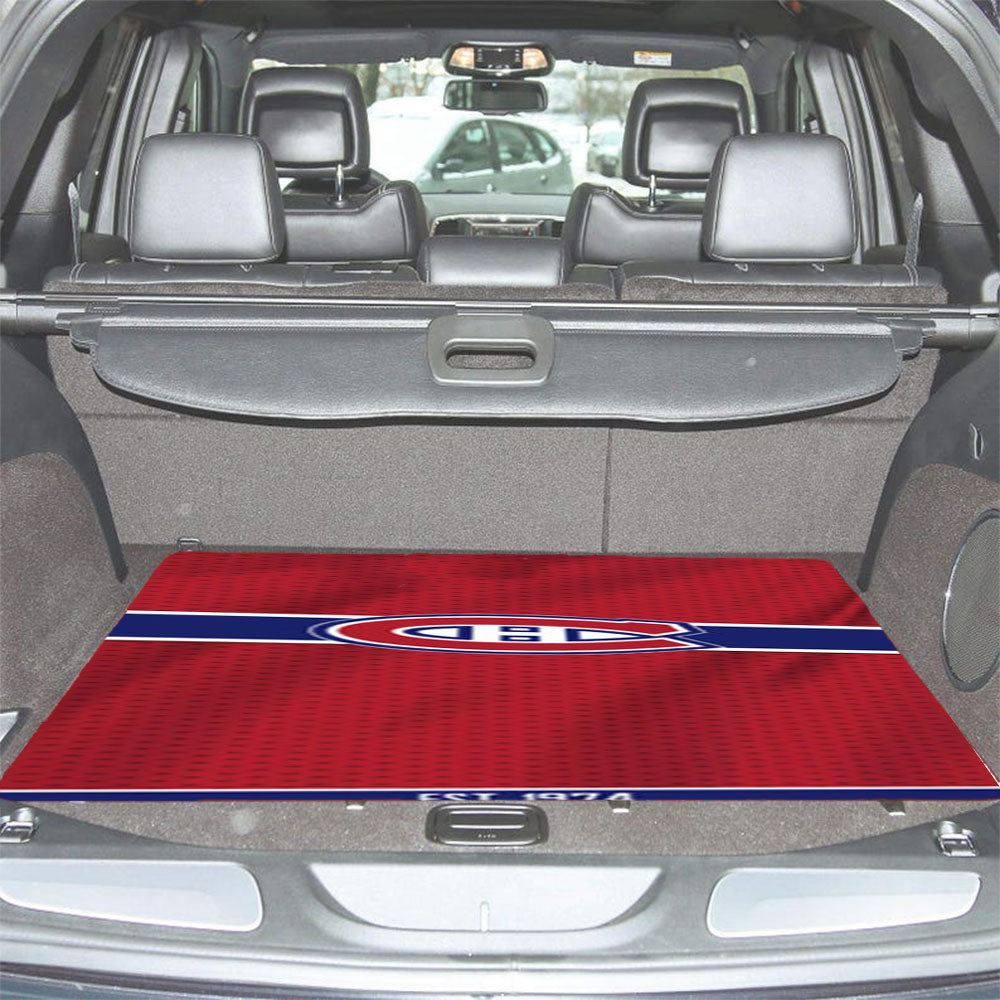 Nhl Montreal Canadiens Est 1974 Car Trunk Mat Non Slip