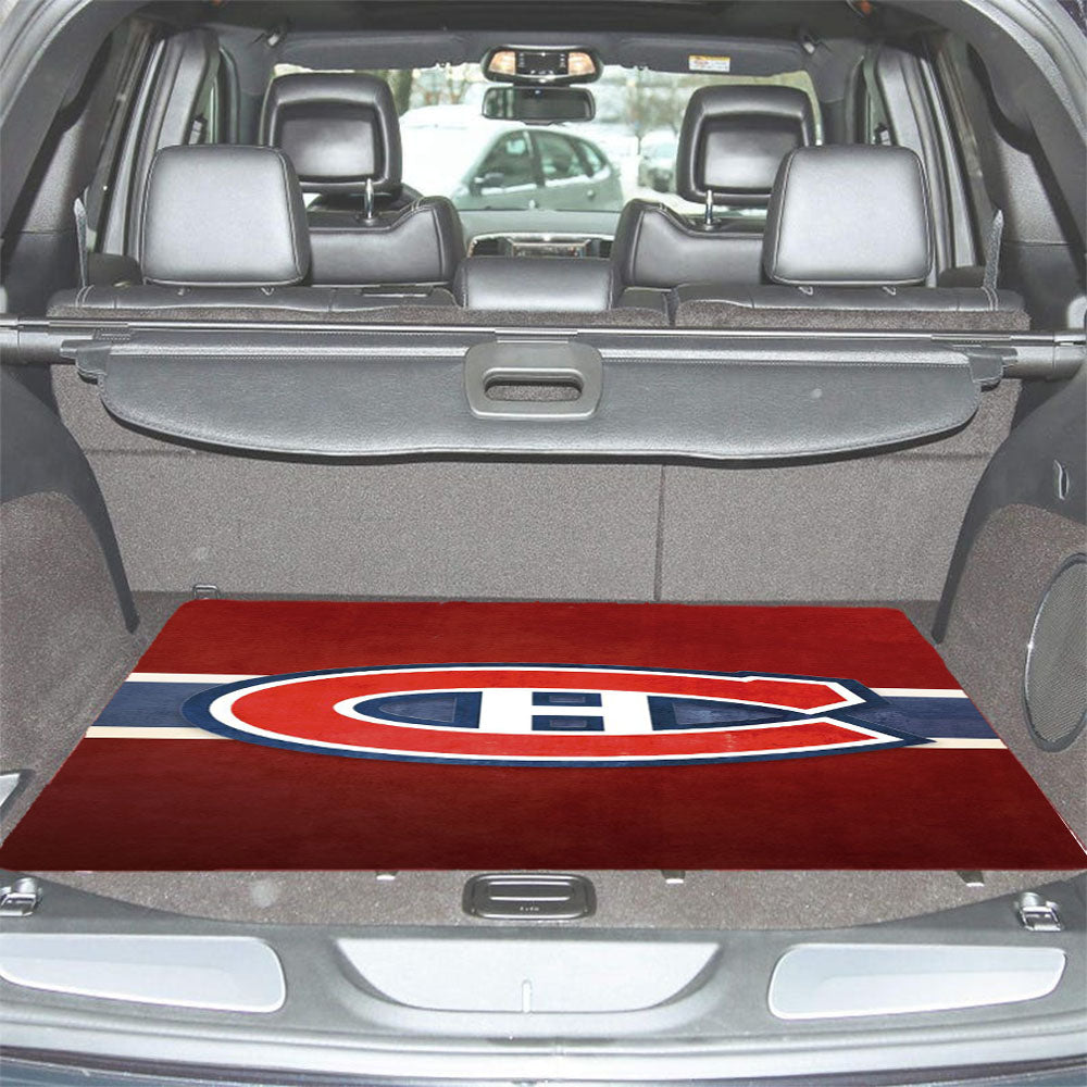 Nhl Montreal Canadiens Sport Logo Car Trunk Mat Non Slip