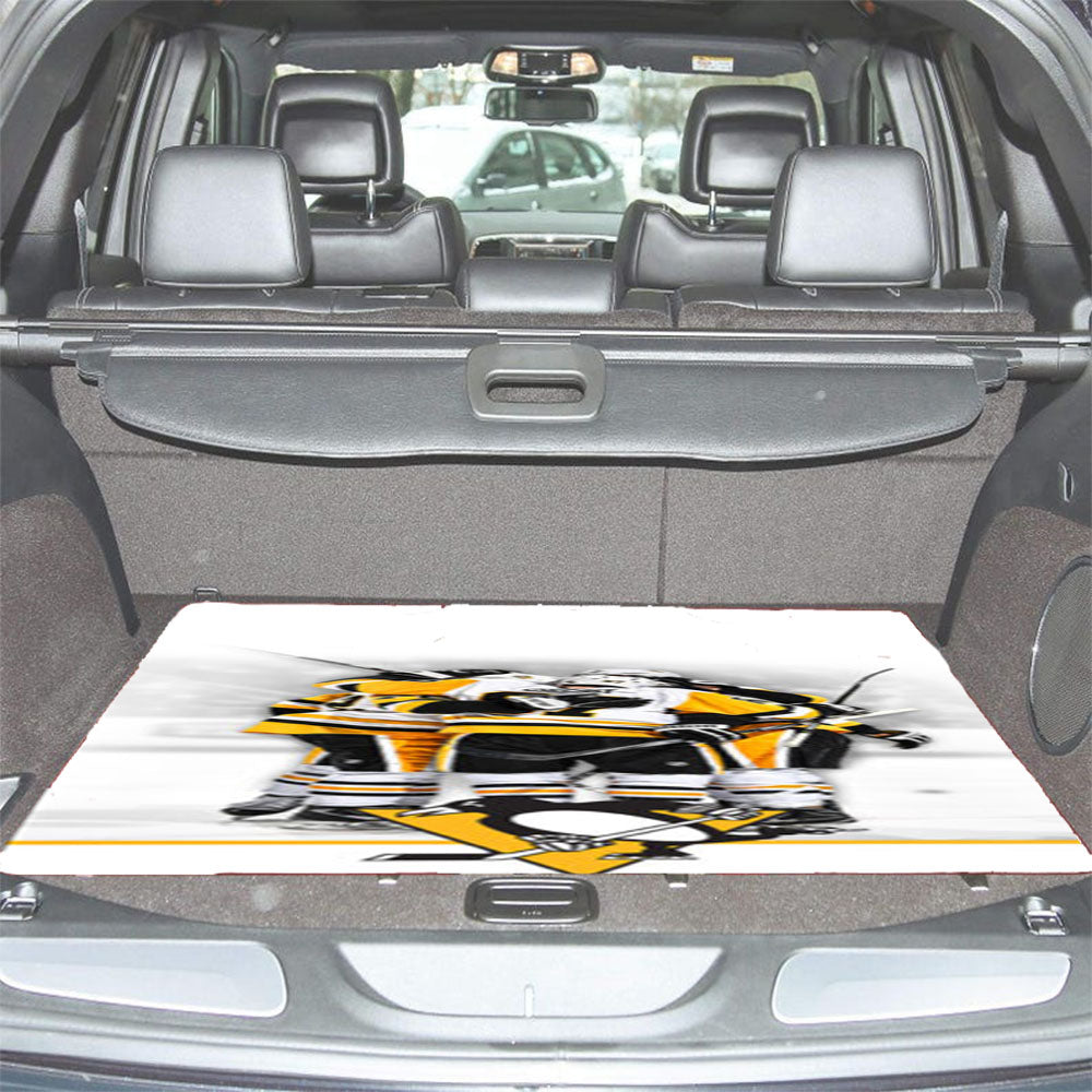 Nhl Pittsburgh Penguins Car Trunk Mat Non Slip