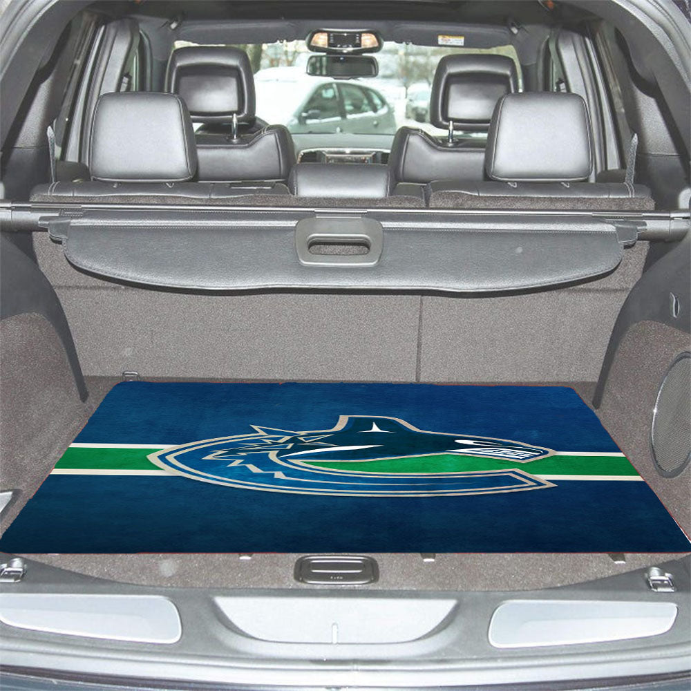 Nhl Vancouver Canucks Sport Logo Car Trunk Mat Non Slip
