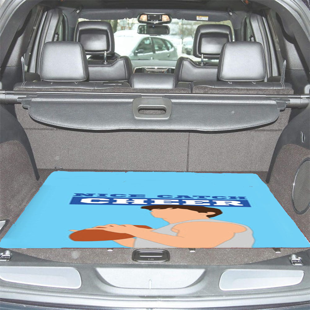 Nice Catch Cheer Car Trunk Mat Non Slip