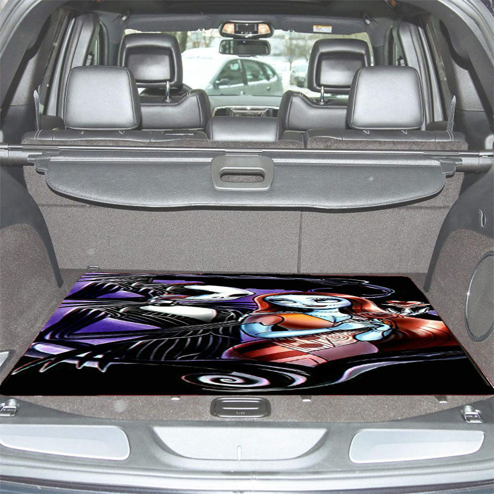 Nightmare Before Christmas Cartoon Car Trunk Mat Non Slip