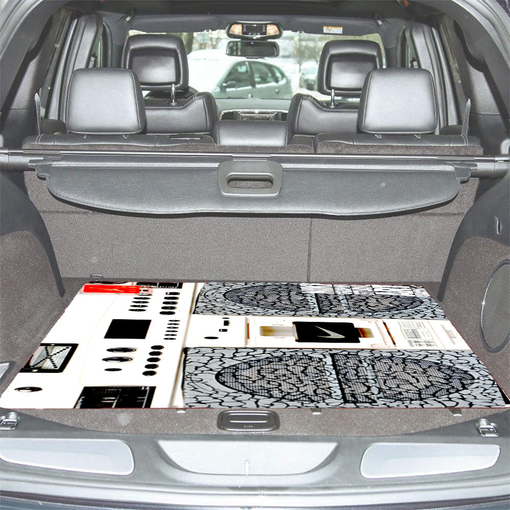 Nike Air Jordan Radio Boombox Car Trunk Mat Non Slip