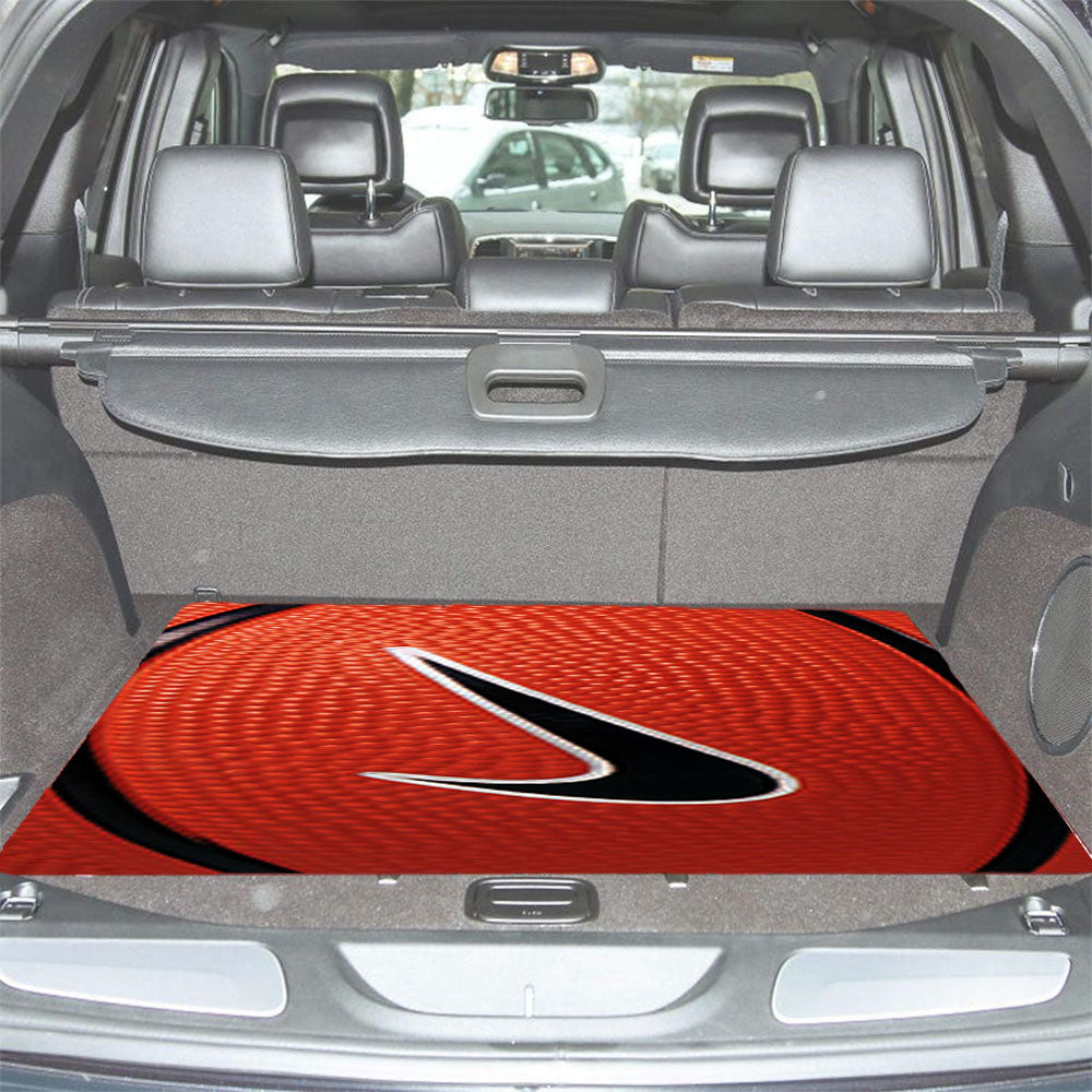 Nike Basketball Logo Car Trunk Mat Non Slip