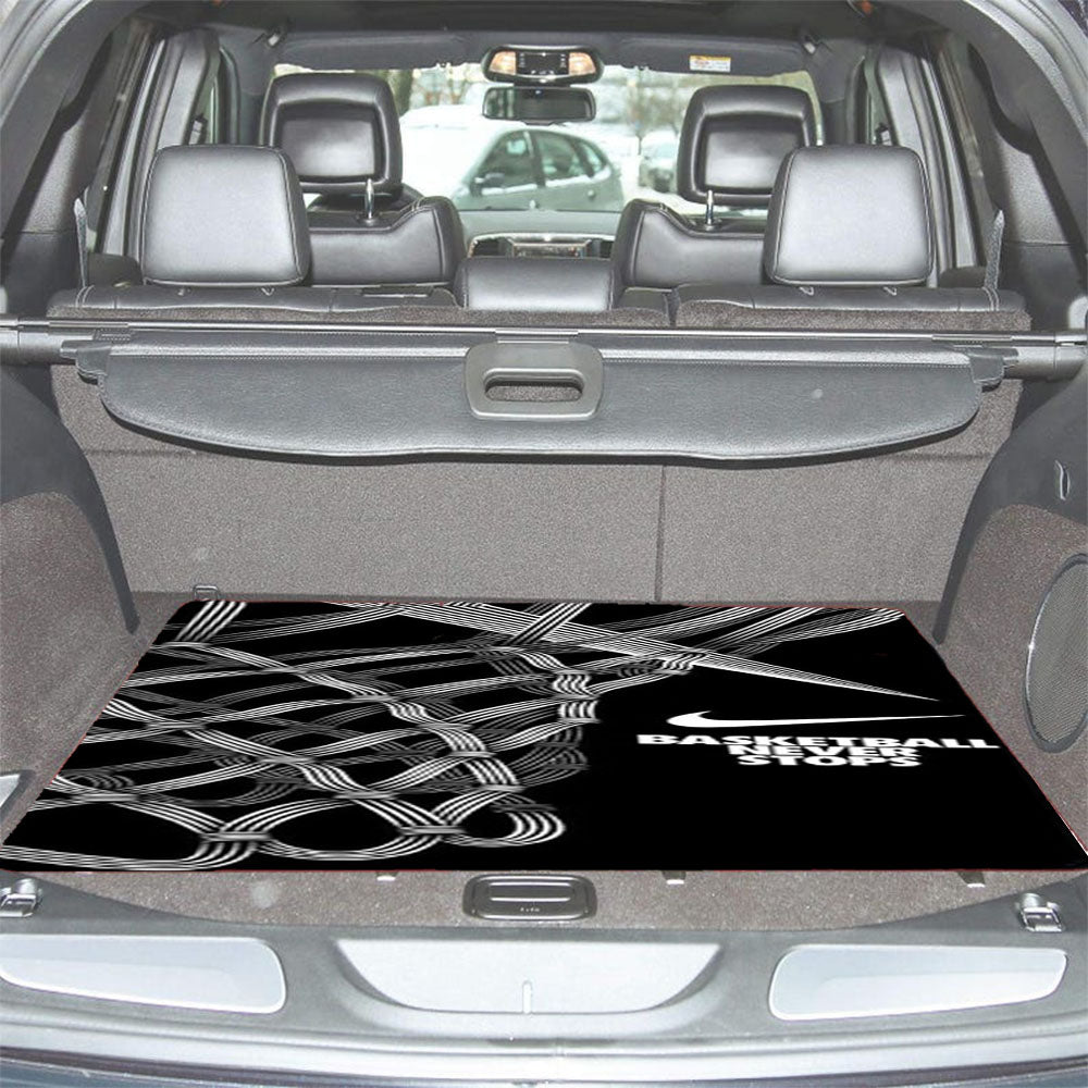 Nike Basketball Never Stops Art Car Trunk Mat Non Slip
