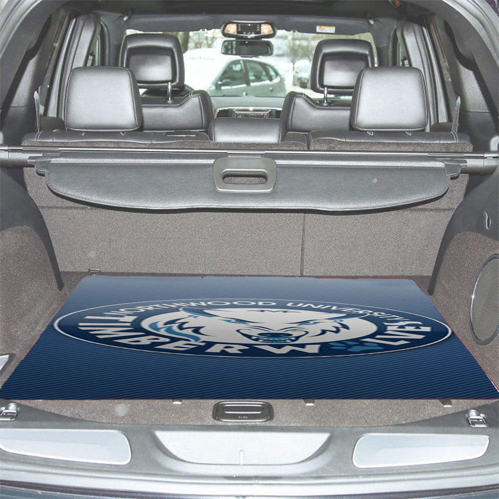 Northwood Timberwolves Logo Car Trunk Mat Non Slip