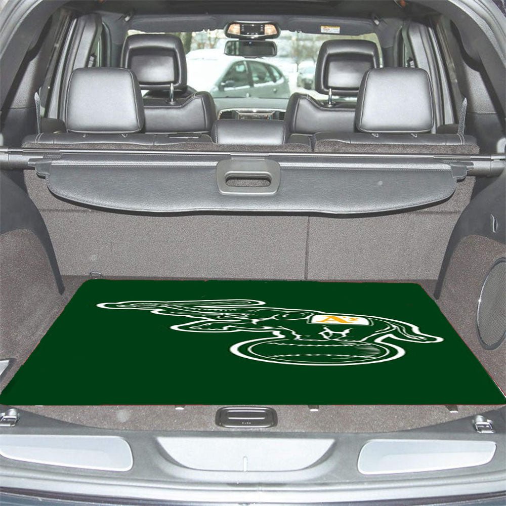 Oakland Athletics Icon Car Trunk Mat Non Slip
