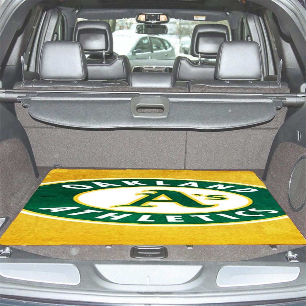 Oakland Athletics Logo Car Trunk Mat Non Slip