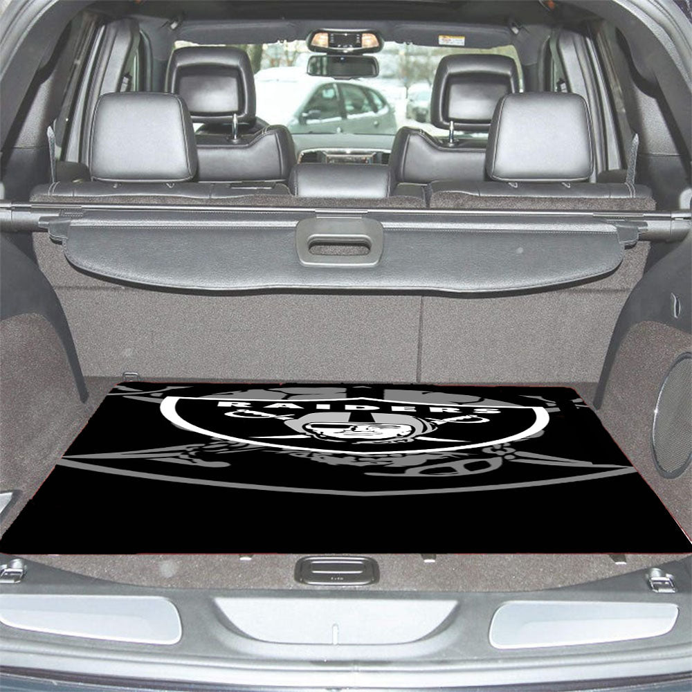 Oakland Raiders Car Trunk Mat Non Slip