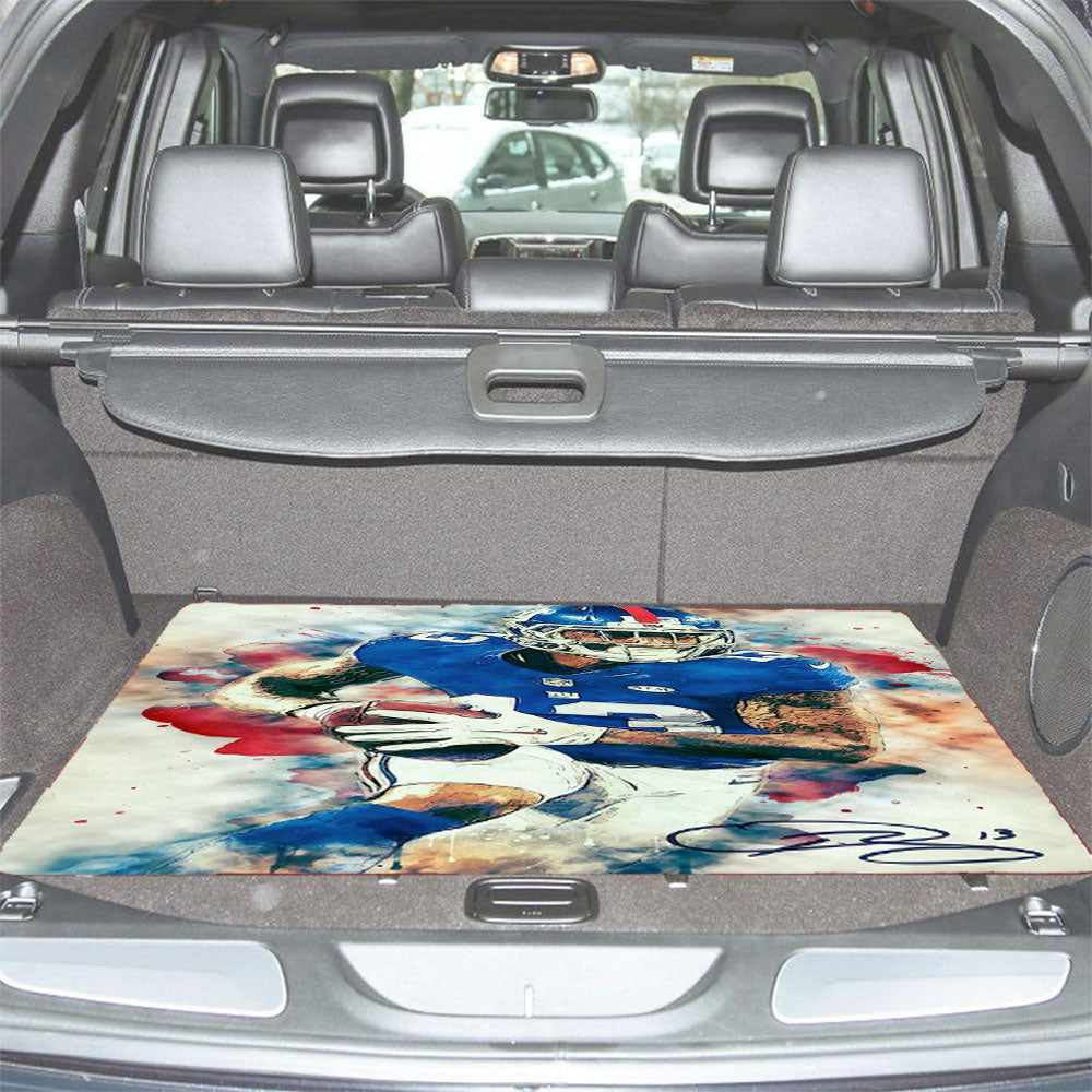 Odell Beckham Jr Signature Painting Car Trunk Mat Non Slip