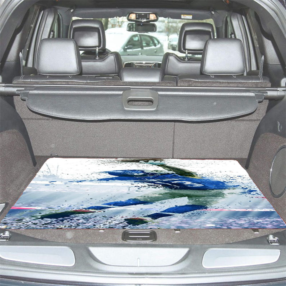 Odell Beckham Jr Splatter Art Color Car Trunk Mat Non Slip