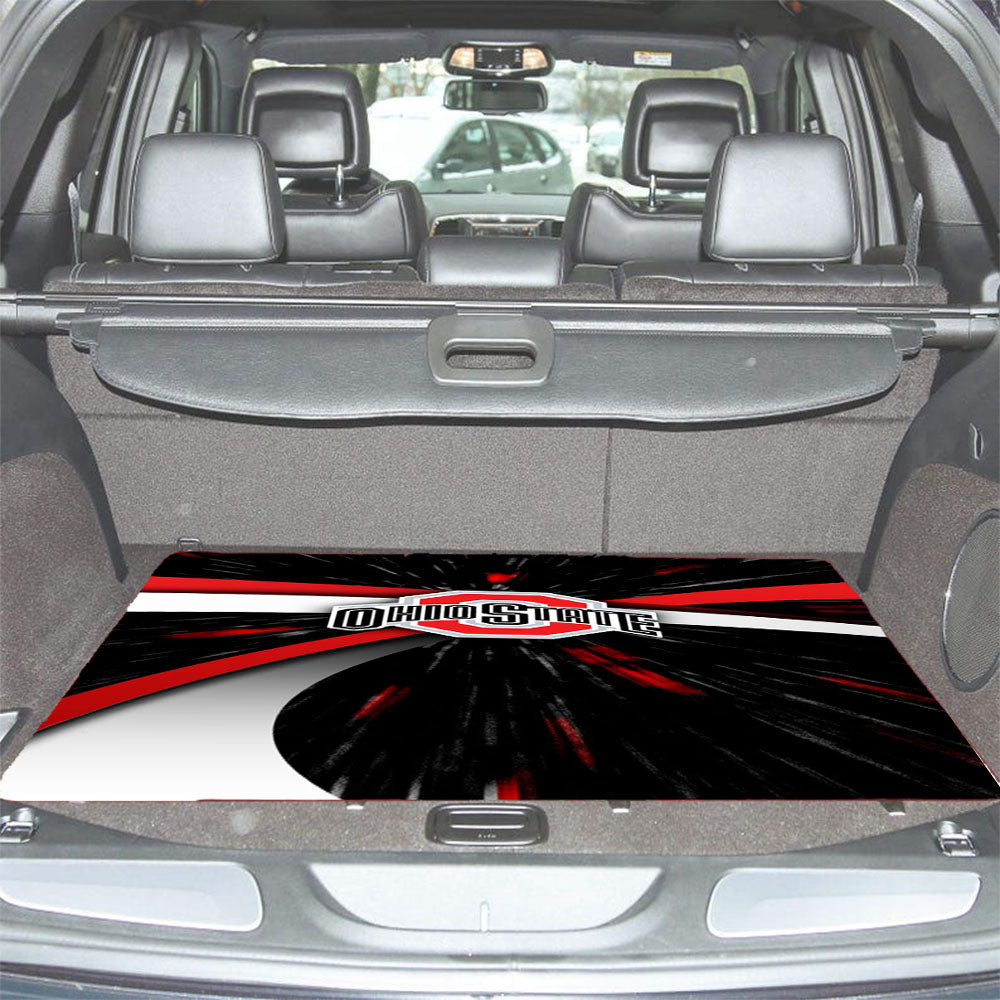 Ohio State Buckeyes Car Trunk Mat Non Slip